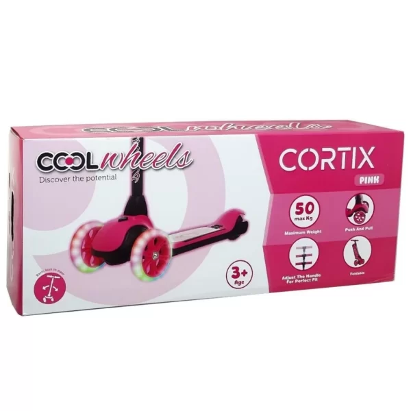 Nessiworld Cortix Scooter Pembe