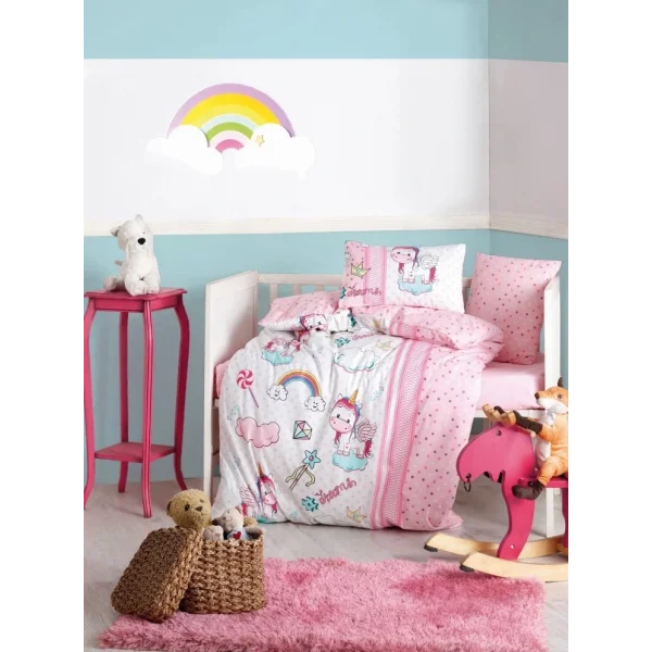 Nessiworld  Cotton Box Bebek Nevresim Takımı Unicorn