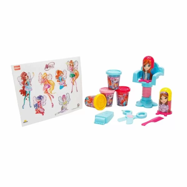 Nessiworld Crafy Winx Sihirli Salon Oyun Hamur Seti 15 Parça
