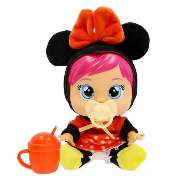 Nessiworld Cry Babies Love and Care Minnie Kostümlü Bebek