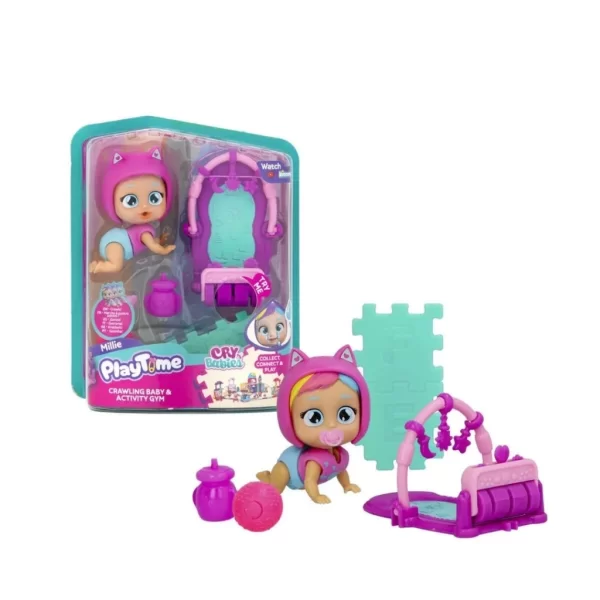 Nessiworld Cry Babies Play Time Mini Millie Bebek ve Aktivite Halısı