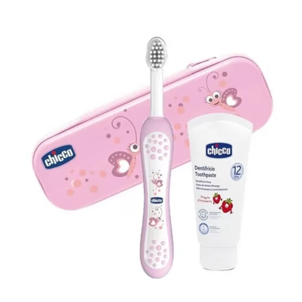 Nessiworld   Diş Fırça Seti 6-36 Ay Pembe