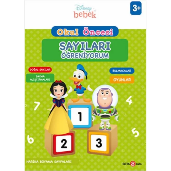 Nessiworld Disney Eğitsel Okul Öncesi Sayıları Öğreniyorum