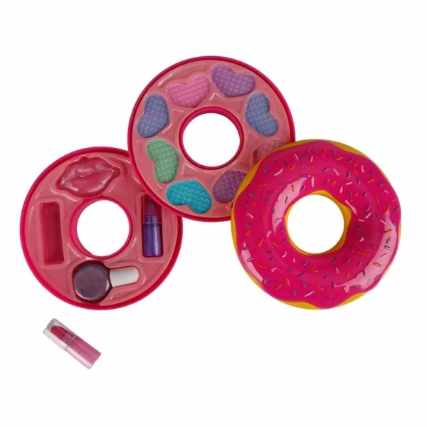 Nessiworld    Donut Şekilli 2 Katlı Makyaj Güzellik Seti
