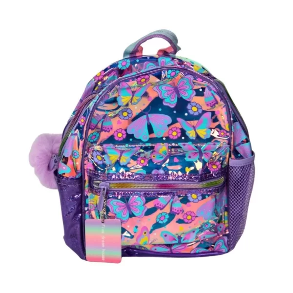Nessiworld Dream Vest Şeffaf Hologram Kelebek Sırt Çantası