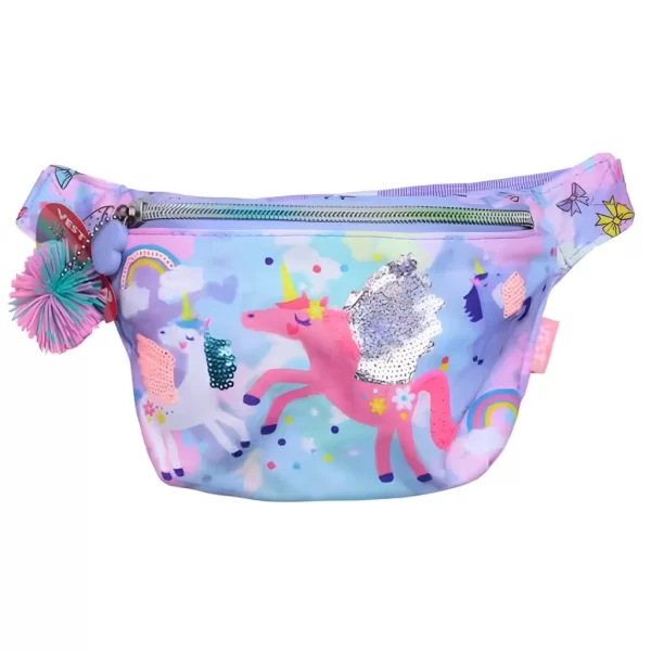 Nessiworld Dream Vest Unicorn Mor Bel Çantası