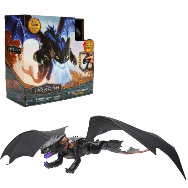 Nessiworld Ejderhanı Nasıl Eğitirsin Sesli ve Işıklı Aksiyon Figürü 38 cm