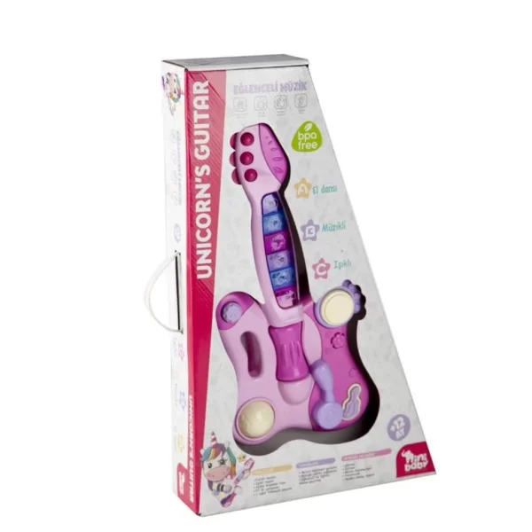 Nessiworld ER-205 Nini Baby Unicorn Işıklı Sesli Müzikli Gitar - Erdem Oyuncak