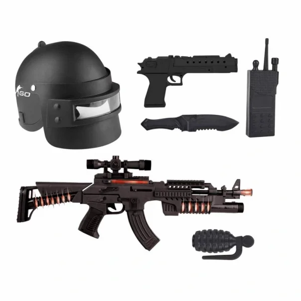 Nessiworld Erdem Sesli ve Işıklı CS GO Askeri Oyun Seti ER-120M