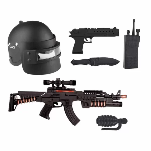Nessiworld Erdem Sesli ve Işıklı CS GO Askeri Oyun Seti ER-120M