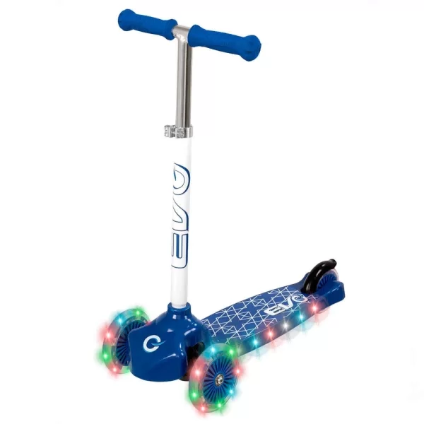 Nessiworld Evo Işıklı Move N Groove Mavi Üç Tekerlekli Scooter