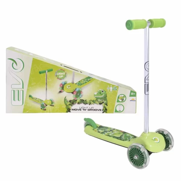 Nessiworld EVO SCOOTER 3TKR DİNO MOVE N GROOVE IŞIK