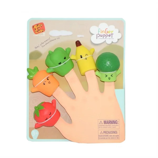Nessiworld Finger Puppet Meyve Figürlü Parmak Kuklası