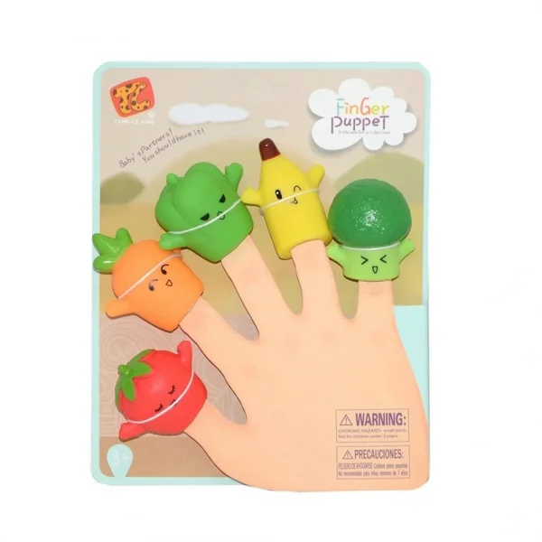 Nessiworld Finger Puppet Meyve Figürlü Parmak Kuklası
