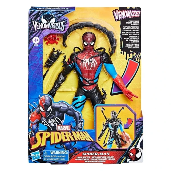 Nessiworld G0728 Spider-Man Venom vsLiquid Shifter Figür