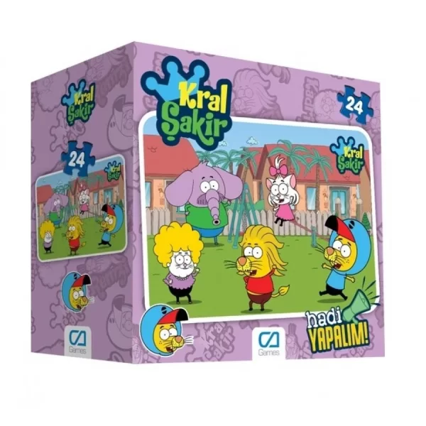 Nessiworld Games Kral Şakir Puzzle 24 Parça