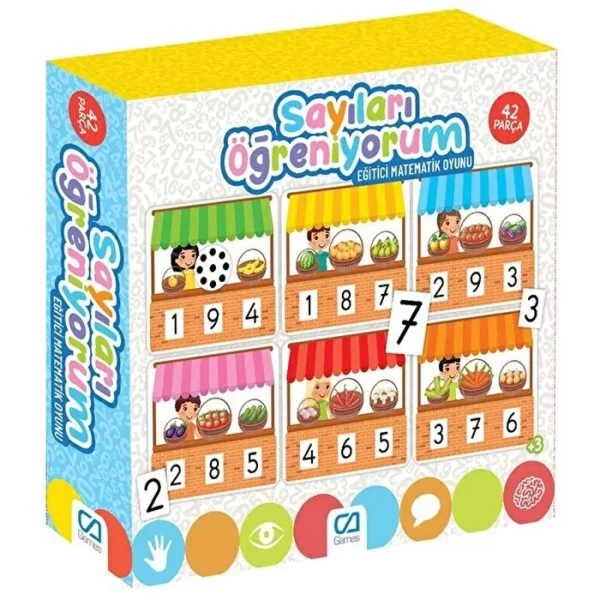 Nessiworld  Games Sayıları Öğreniyorum 42 Parça 5147