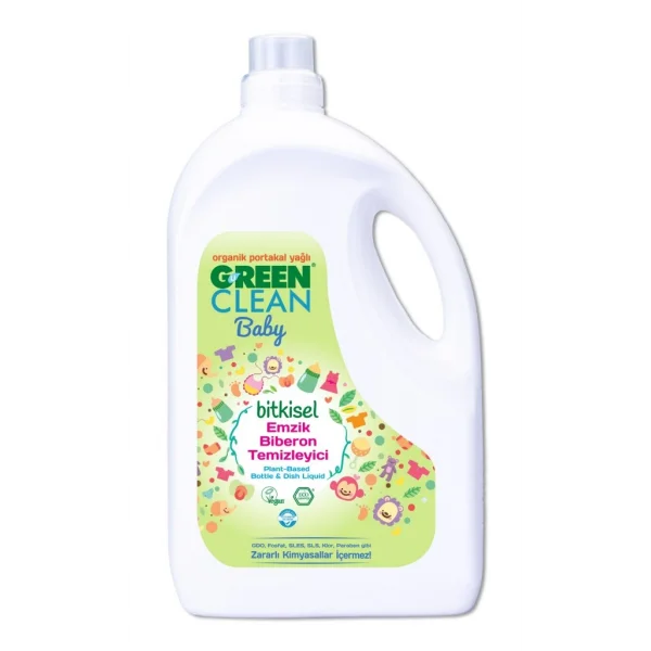 Nessiworld Green Clean Baby Bitkisel Emzik Biberon Temizleyici 2750ml