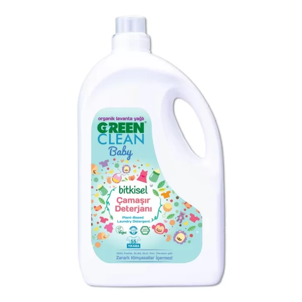 Nessiworld Green Clean Bitkisel Çamaşır Deterjanı 2750 ml (55 Yıkama)