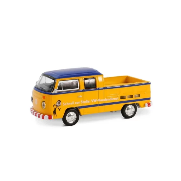 Nessiworld Greenlight 1/64 Club Vee-Dub Series 19- 1977 Volkswagen Type 2 Double Cab Pickup “Doka”