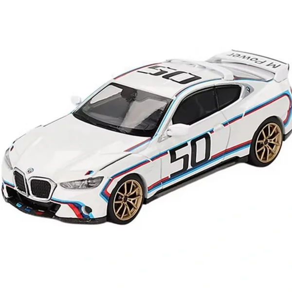 NessiWorld GT 1/64 BMW 3.0 CSL White - Blister Paket