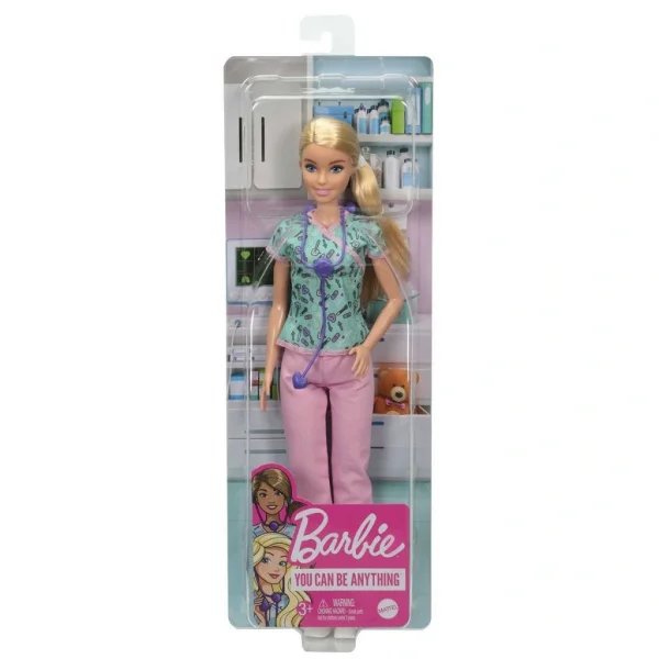 Nessiworld GTW39 Barbie Kariyer Bebekleri Serisi - Hemşire