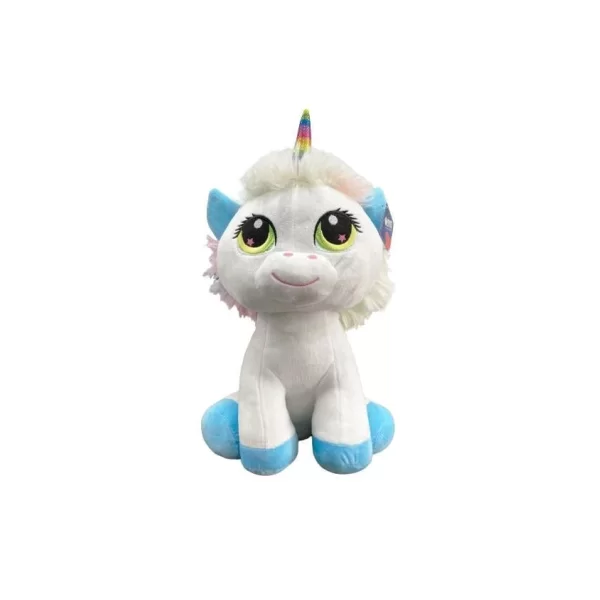 Nessiworld Halley Pembe Mavi Patili Unicorn 35 Cm PL62218