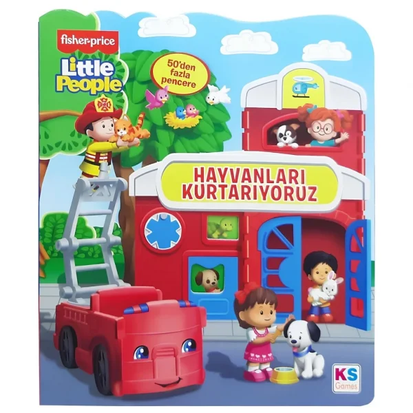 Nessiworld Hayvan Kurtarma Flap Book