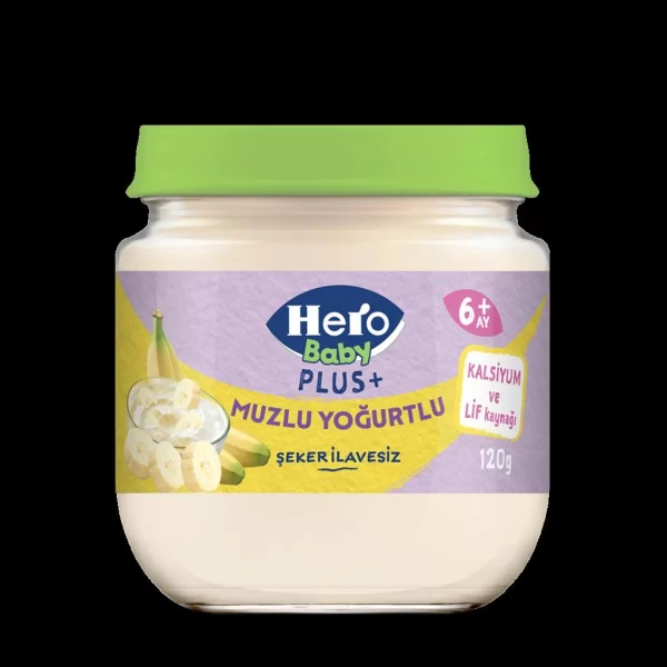 Nessiworld Hero Baby Muzlu Yoğurtlu Kavanoz Mama 120 Gr