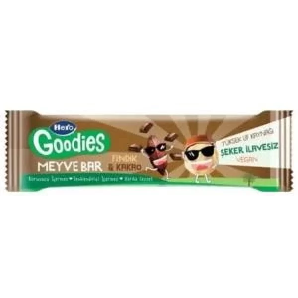 Nessiworld Hero Goodies Findık Kakao Meyve Bar 30 Gr