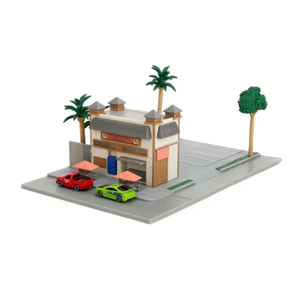 Nessiworld Hızlı & Öfkeli Toretto´s Café Nano Sahne Diaroma Modellemesi