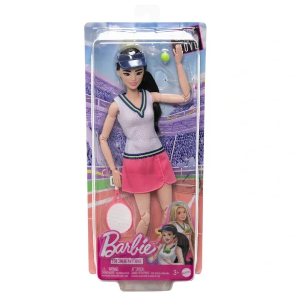 Nessiworld HKT73 Barbie Sporcu Bebekler - Tenisçi