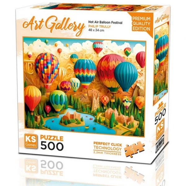NessiWorld Hot Air Ballon Festival Puzzle 500 Parça