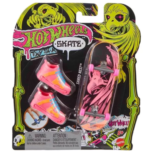 Nessiworld HPG21  Skate Neon Temalı Parmak Kaykay ve Ayakkabı Paketleri