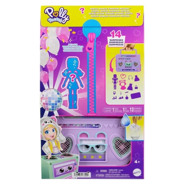 NessiWorld HRD65 Polly Pocket Radyo Temalı Moda Eğlencesi Oyun Seti