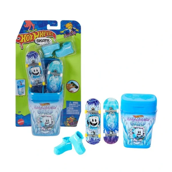 NessiWorld HTP10 Hot Wheels Skate İkili Parmak Kaykay Kutusu (Aromalı Sakız Kutusu Temalı)