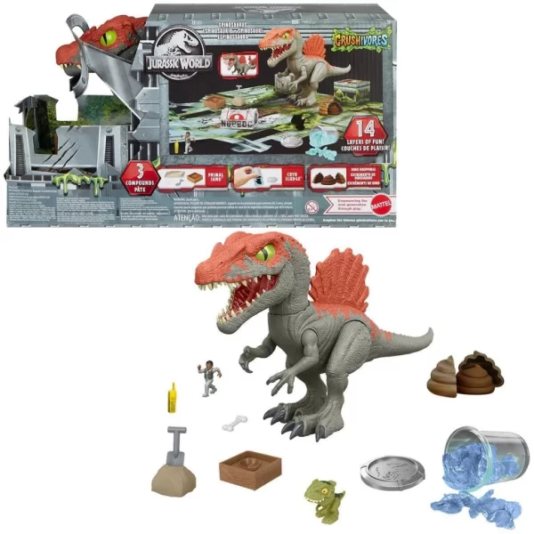 Nessiworld HTP71 Jurassic World Crushivores Serisi - Kafes Oyun Seti