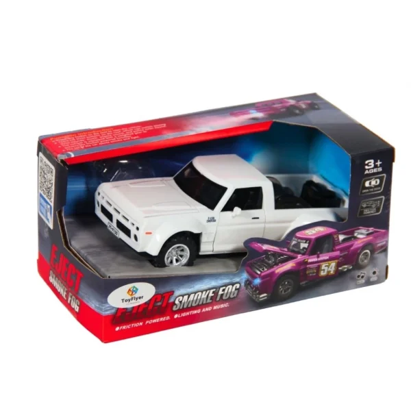 Nessiworld Işıklı Sesli Duman Çıkaran Sürtmeli Jeep FTP-1B