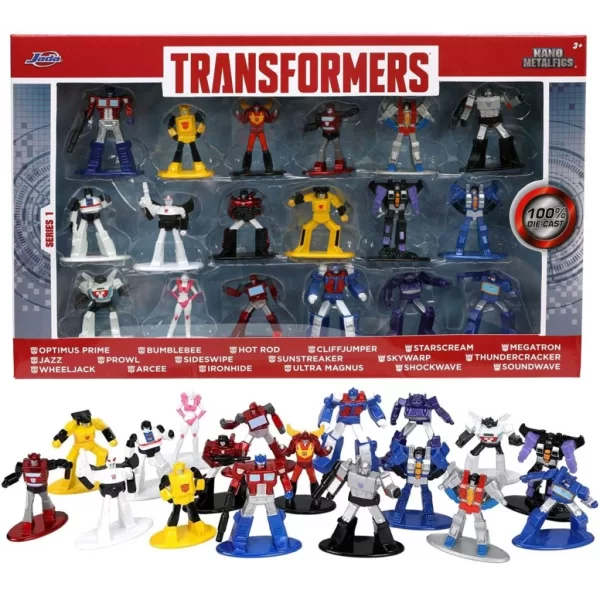 Nessiworld Jada Transformers Nano 18li Metal Figür Seri 1