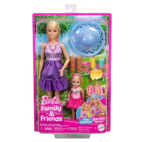 Nessiworld JBF43 Barbie Malibu ve Chelsea ve Aksesuarları