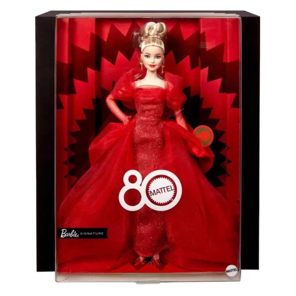 Nessiworld JBJ17 Mattel 80. Yıl Dönümü Koleksiyon Bebek - Sarışın