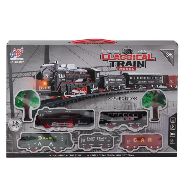 Nessiworld JHX6687 Sesli Işıklı Tren 26 Parça