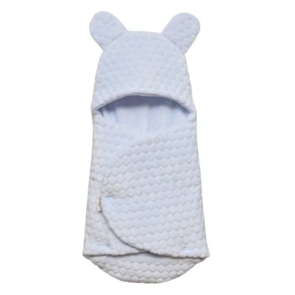 Nessiworld   Kabartmalı Velboa Kundak 95025 Mavi