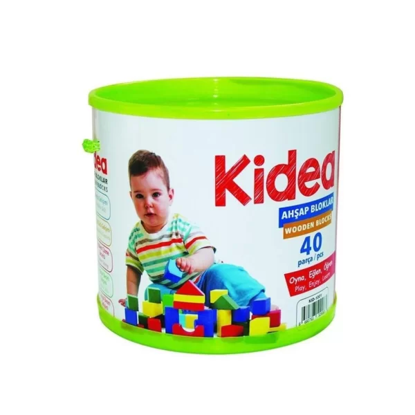 Nessiworld KID-1001 Chiva, Ahşap Bloklar 40 Parça