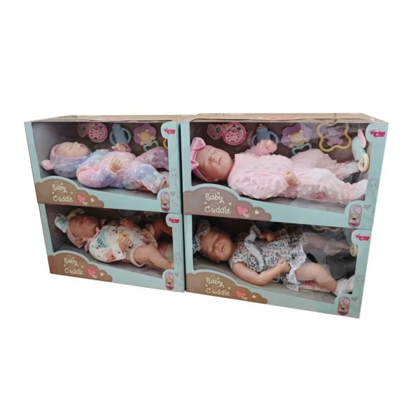 Nessiworld KNG-901-3 5 -02 1 4 KUT 43 CM GERÇEKCİ BEBEK VE