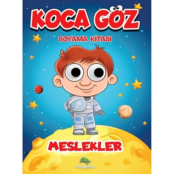 Nessiworld Koca Göz Meslekler Boyama Kitabı