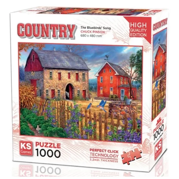 Nessiworld Ks Games Bluebirdss Song Puzzle 1000 Parça 20676