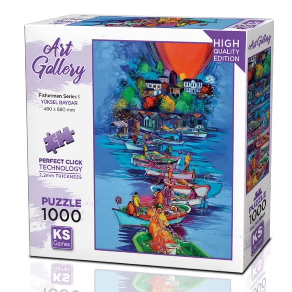 Nessiworld KS Games Fisherman Series I Puzzle 1000 Parça 20687