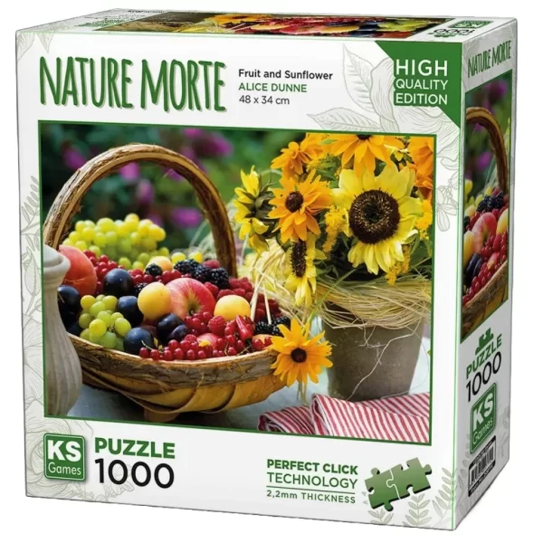 Nessiworld KS Games Fruits and sunflowers Puzzle 1000 Parça 20775