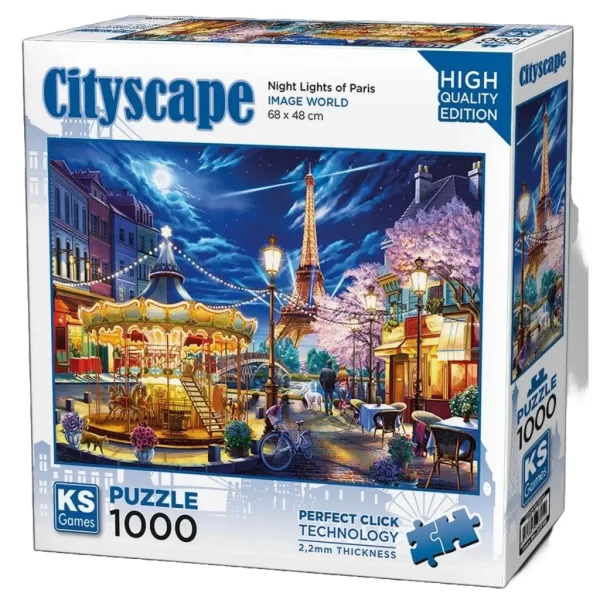 Nessiworld KS Games Night Lights Of Paris Puzzle 1000 Parça 20795